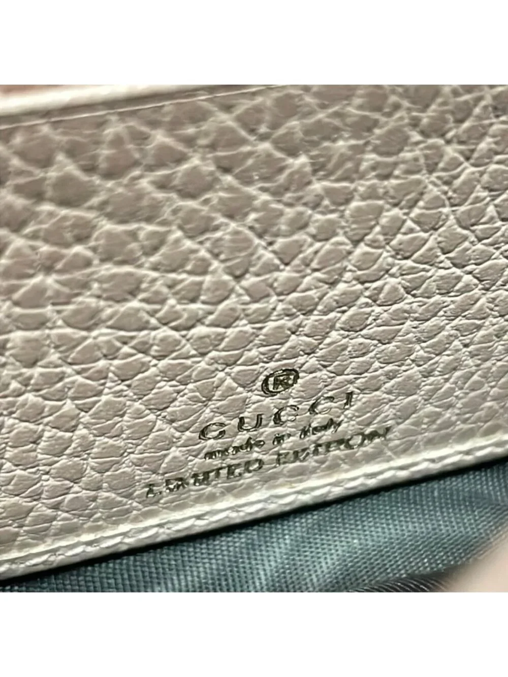 ★SOLD★ Gucci Wallet GG Marmont Continental Pink Beige Leather - Picture 6 of 7
